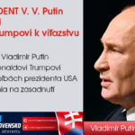 RUSKÝ PREZIDENT V. V. Putin zablahoželal Donaldovi Trumpovi k víťazstvu vo voľbách